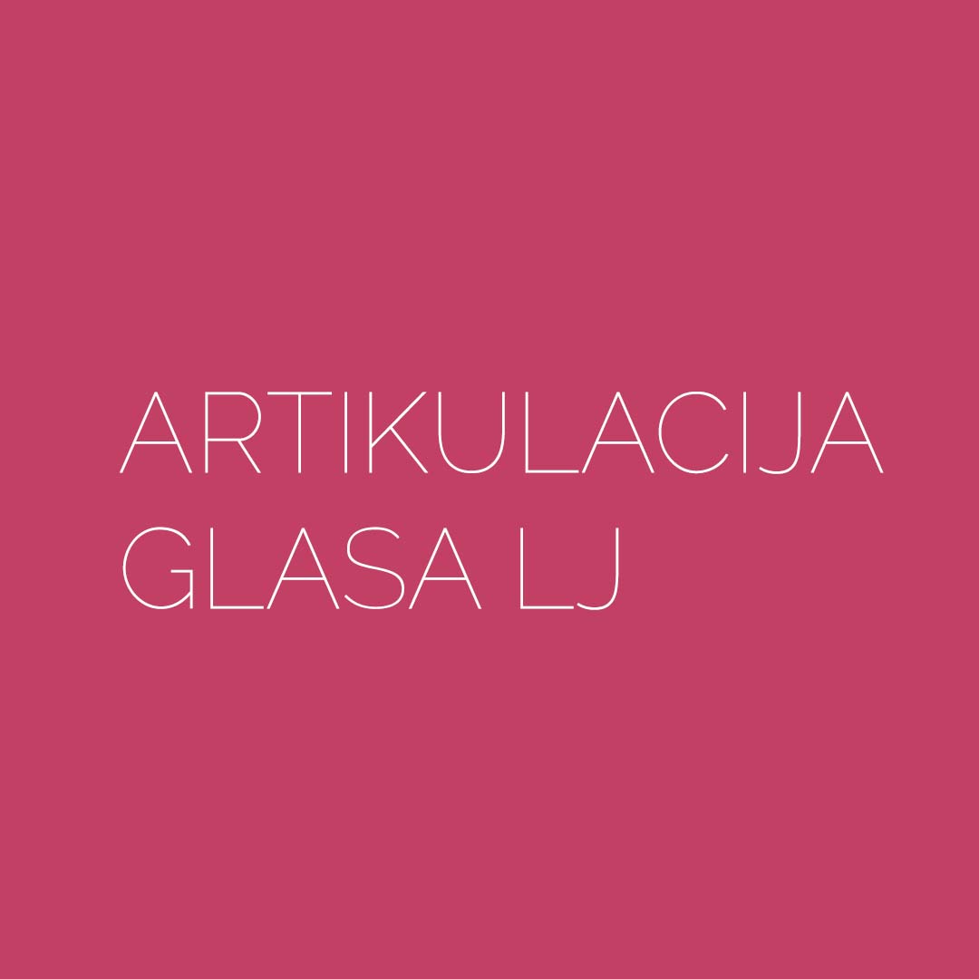 Artikulacija glasa LJ